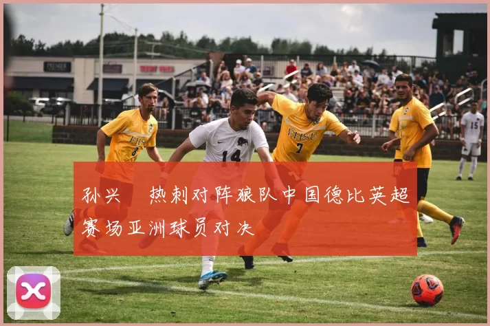 孙兴慜热刺对阵狼队中国德比英超赛场亚洲球员对决