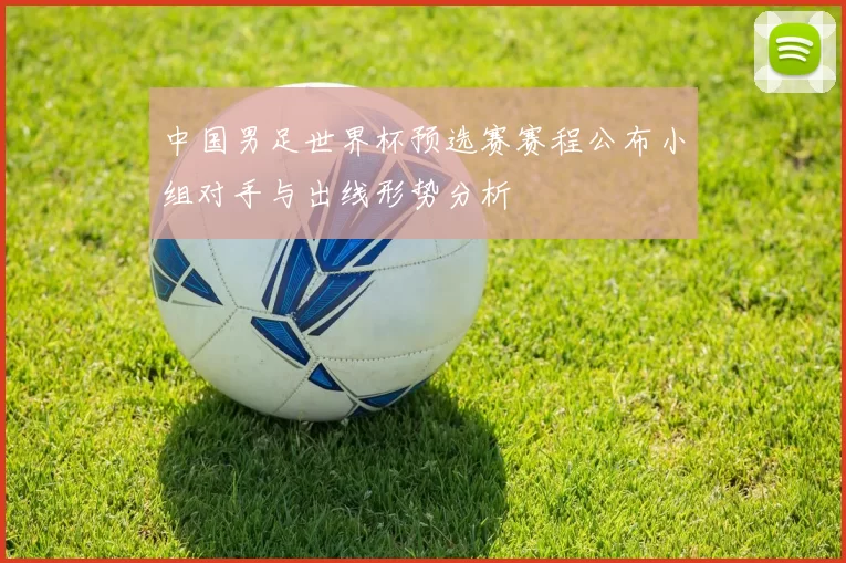 中国男足世界杯预选赛赛程公布小组对手与出线形势分析